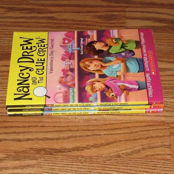 Carolyn Keene NANCY DREW and the CLUE CREW 3 books - Picture 3 of 3